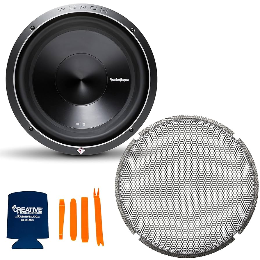 Amazon.co.jp: Rockford Fosgate 1 P3D4-12 パンチ P3 12インチ
